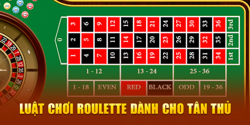 Luật chơi Roulette dành cho tân thủ